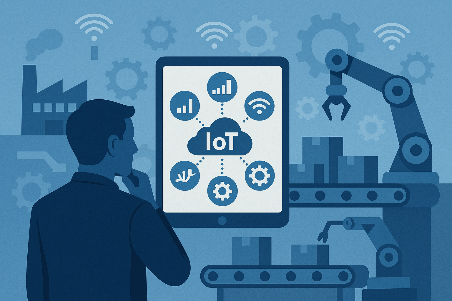 IoT và lợi thế cạnh tranh trong ngành sản xuất